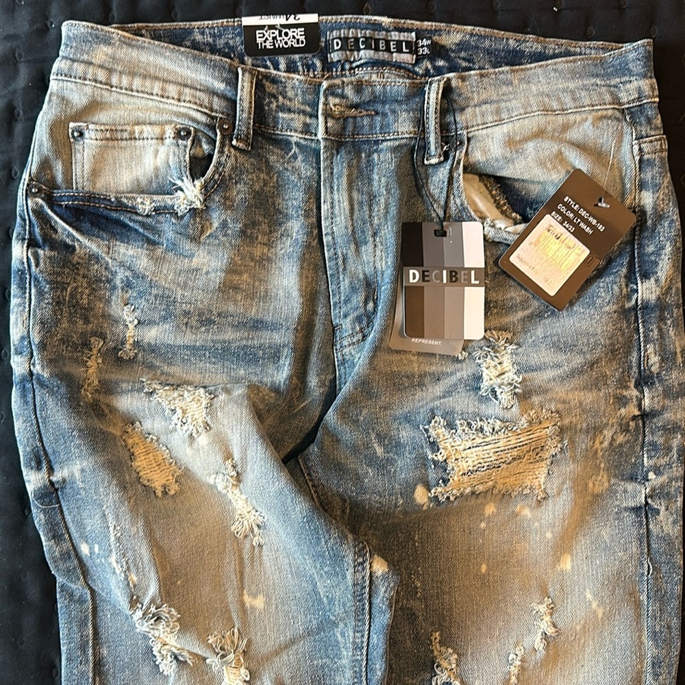 Decibel jeans NWT size 34/33